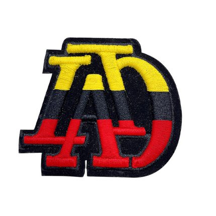Personalized 3D Puff Machine Embroidered Badges with Custom Logo