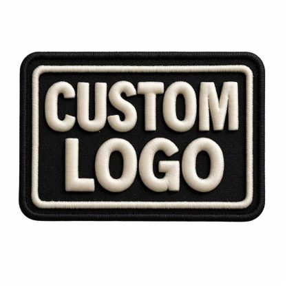 Custom Raised 3D Puff Embroidery Patches for Clothing & Accessories